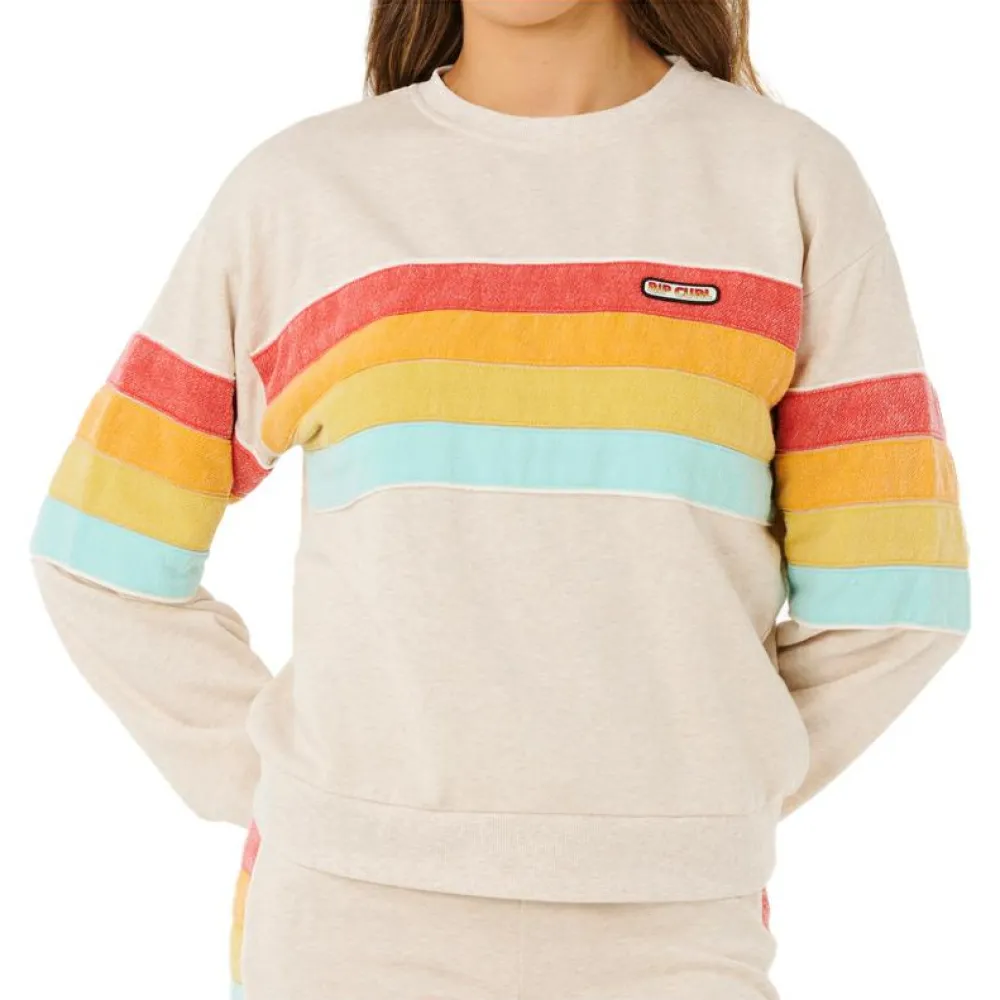 Rip Curl - Women's Surf Revival Relaxed Crew - Pullover Clearance