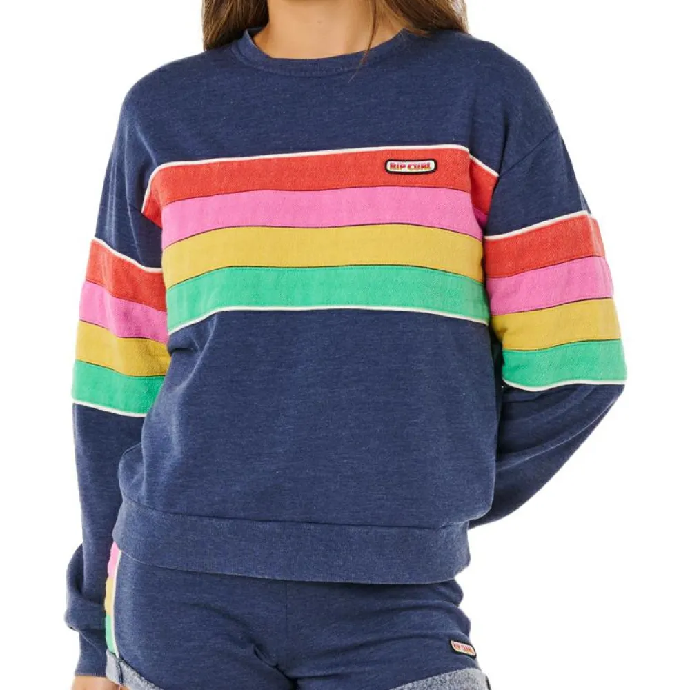 Rip Curl - Women's Surf Revival Relaxed Crew - Pullover Clearance