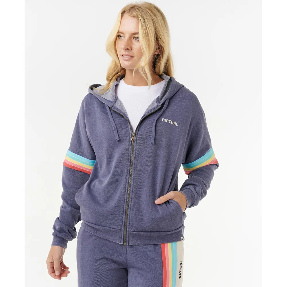 - Woen' urf Reviva Zip Thru - Hoodie < Rip Curl Outlet