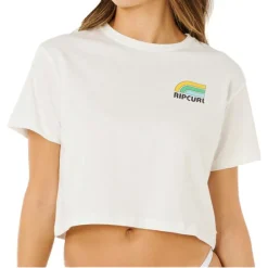 Rip Curl Alltagsbekleidung|T-Shirts-- Women's Surf Side Cropped Tee - T-Shirt