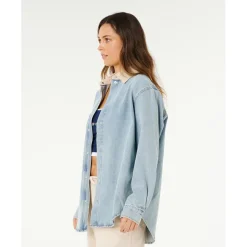 - Woen' urf ide Reaxed Deni hirt - Hed < Rip Curl Sale
