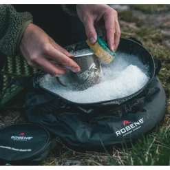 Robens Outdoor-Küche|Trinkflaschen & Wasserträger-- Collapsible Wash Basin - Wasserträger Black