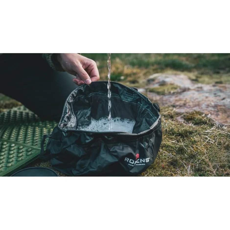 Robens Outdoor-Küche|Trinkflaschen & Wasserträger-- Collapsible Wash Basin - Wasserträger Black