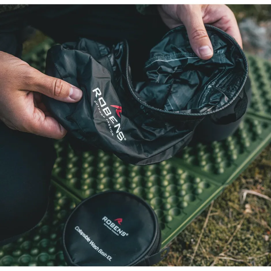 Robens Outdoor-Küche|Trinkflaschen & Wasserträger-- Collapsible Wash Basin - Wasserträger Black