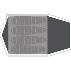 Robens - Footprint Lago Flex 4 - Zeltunterlage
