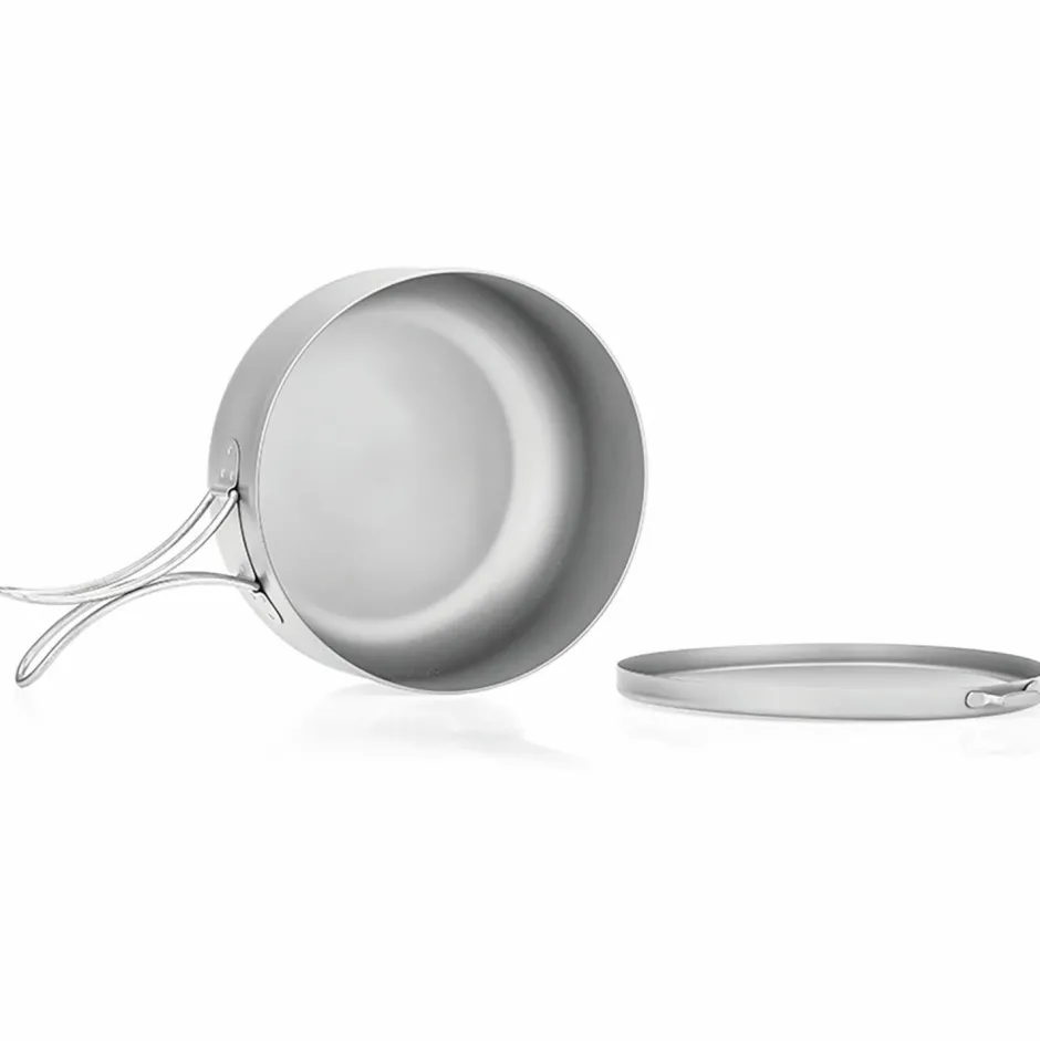Robens - Ori Titanium Pot With Plate Lid - Topf