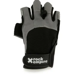 Rock Empire Klettersteig-Zubehör|Handschuhe-- Rocker - Handschuhe Black / Light Grey