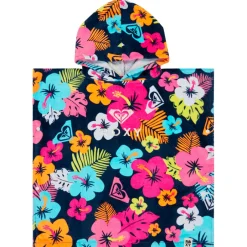 Roxy Bademode|Alltagsbekleidung-- Kid's TW Stay Magical Printed - Surf Poncho Mood Indigo Morning Flowers Tw