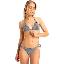 - Woen' Gingha Cheeky Tie - Bikini-Botto < Roxy Clearance