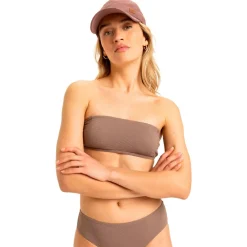 - Woen' aca Bandeau - Bikini-Top < Roxy Best