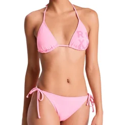 - Woen' D Eentia Tiki Caic T - Bikini < Roxy Sale