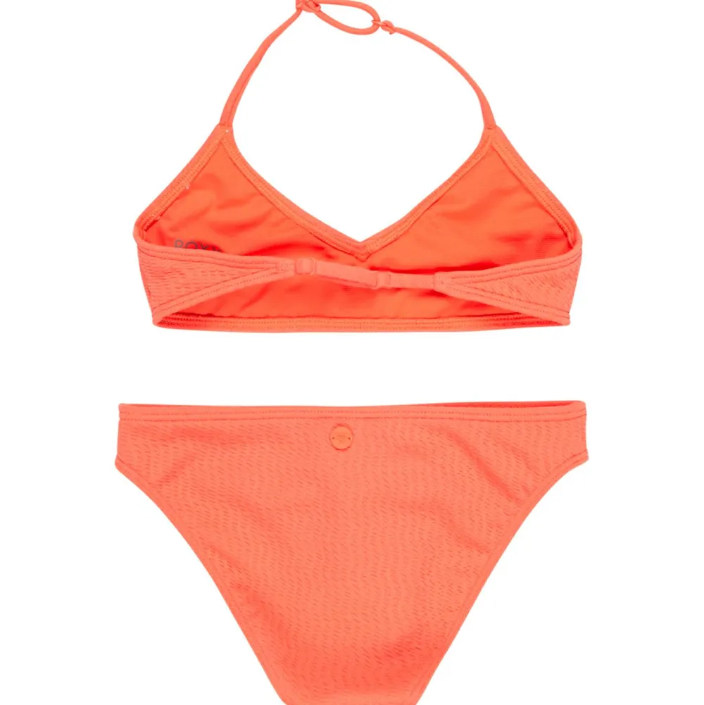 Roxy - Girl's Lagos Triangle Bra Set - Bikini Emberglow Clearance