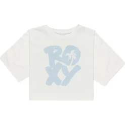 Roxy T-Shirts|Shirts, Hemden & Longsleeves-- Kid's Boxy Crop Started - T-Shirt Egret