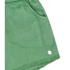 Roxy - Kid's Scenic Route Twill - Shorts Basil Outlet