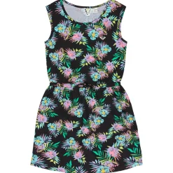Roxy Alltagsbekleidung-- Kid's Surfs Up RG Printed - Kleid Anthracite Aquarella Active Rg