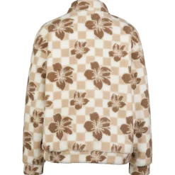 Roxy - Women's Jive Talking Bonded - Fleecepullover Egret Hibi Square