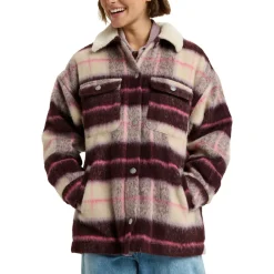 Roxy - Women's Passage Of Time - Freizeitjacke Parchment Mariachi Plaid Online