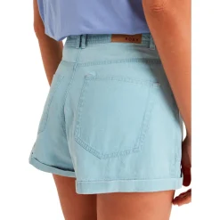 Roxy Hosen|Alltagsbekleidung-- Women's Seaside Mid - Shorts Light Blue