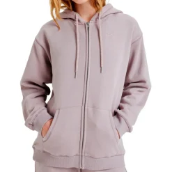 Roxy - Woen' urf toked Zipped Bruhed - Zip-Hoodie