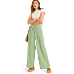 Roxy Hosen|Alltagsbekleidung-- Women's What a Vibe - Freizeithose Basil