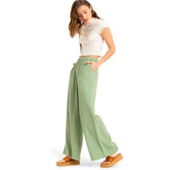 Roxy Hosen|Alltagsbekleidung-- Women's What a Vibe - Freizeithose Basil