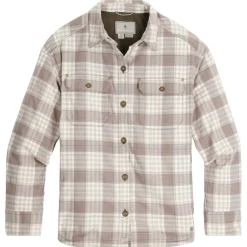 Royal Robbins Trekkingbekleidung|Shirts, Hemden & Longsleeves-- Women's Vista Flannel Shacket - Bluse Chalk Antelope Pld