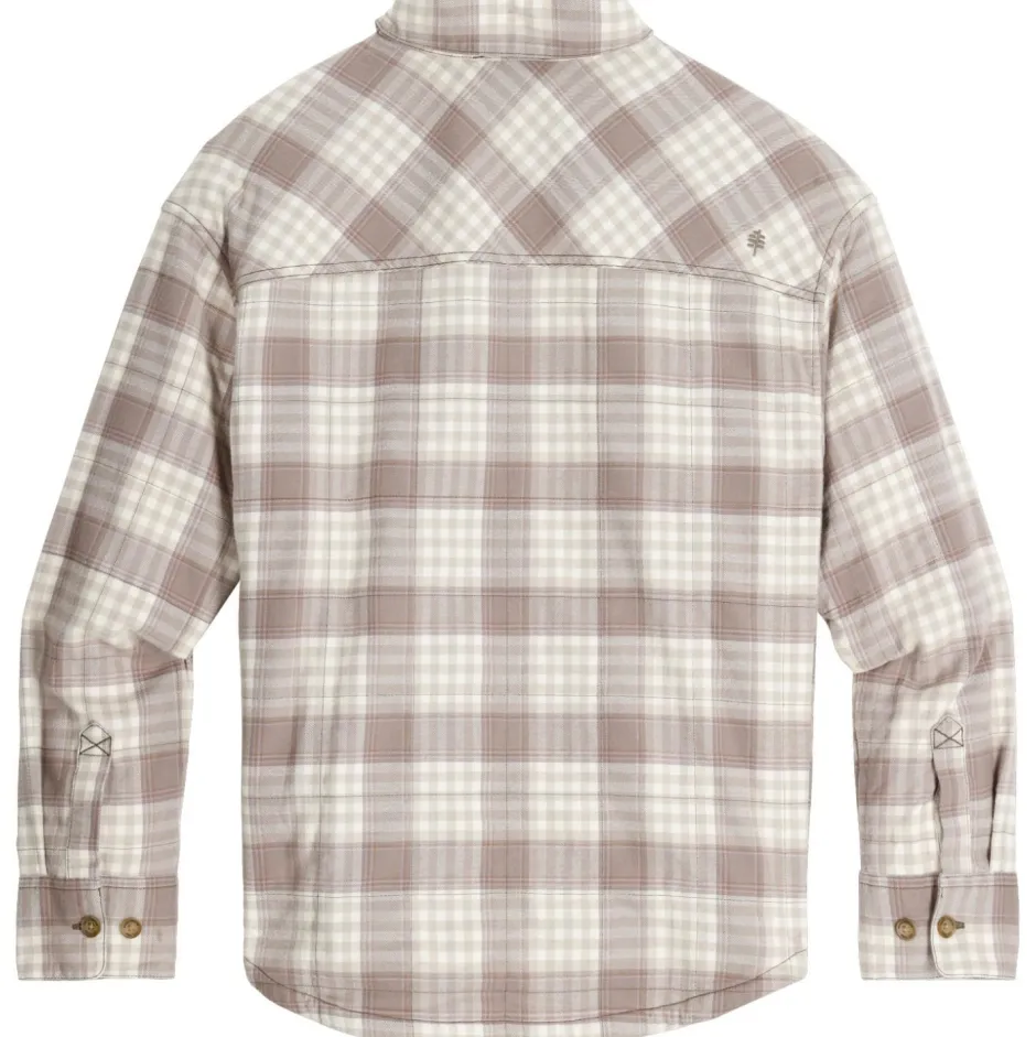 Royal Robbins Trekkingbekleidung|Shirts, Hemden & Longsleeves-- Women's Vista Flannel Shacket - Bluse Chalk Antelope Pld