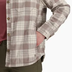 Royal Robbins Trekkingbekleidung|Shirts, Hemden & Longsleeves-- Women's Vista Flannel Shacket - Bluse Chalk Antelope Pld