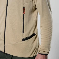 Salewa - Agner Hemp 2 Hooded Jacket - Fleecejacke Quicksand Hot