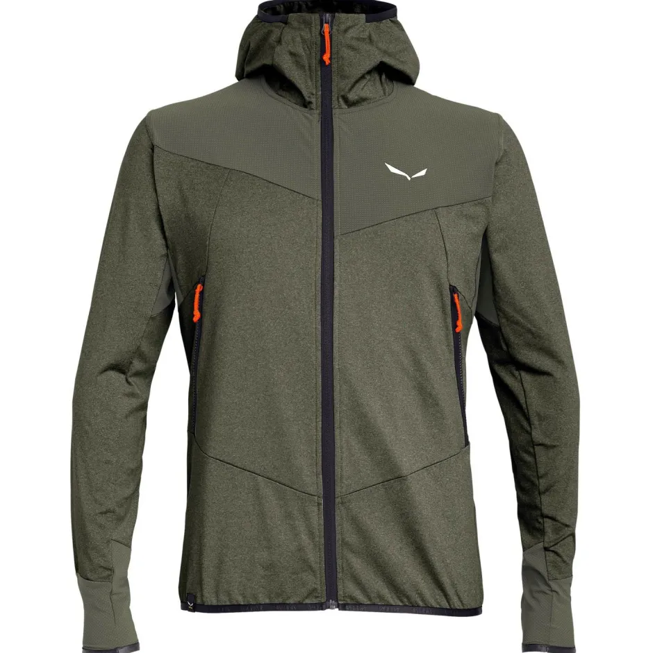 Salewa Trekkingbekleidung|Hochtourenbekleidung-- Agner Hybrid Polarlite Durastretch Fullzip Hoody - Fleecejacke
