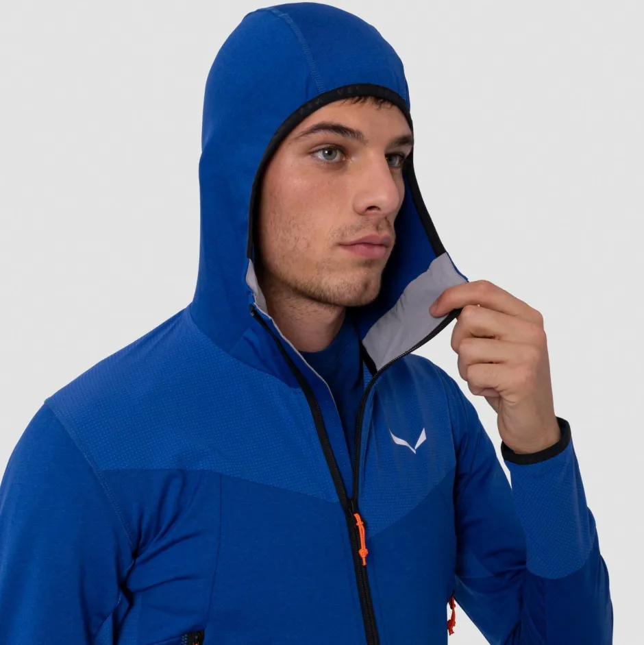 Salewa Trekkingbekleidung|Hochtourenbekleidung-- Agner Hybrid Polarlite Durastretch Fullzip Hoody - Fleecejacke