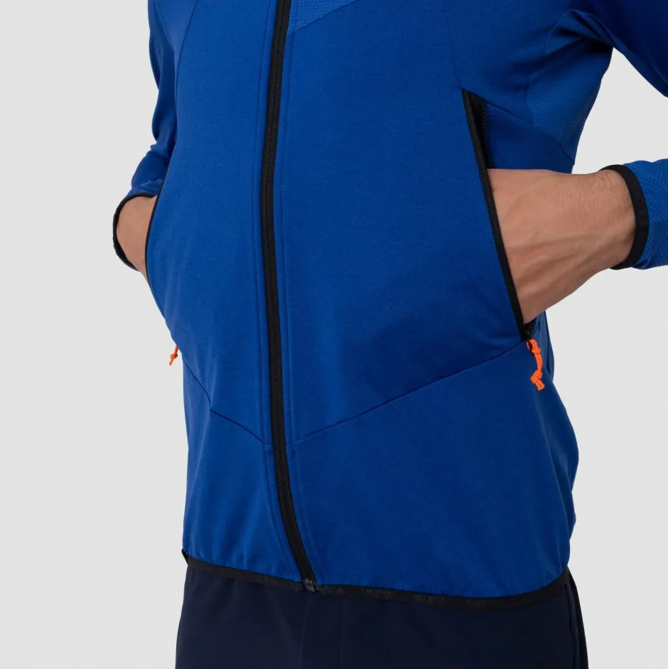 Salewa Trekkingbekleidung|Hochtourenbekleidung-- Agner Hybrid Polarlite Durastretch Fullzip Hoody - Fleecejacke