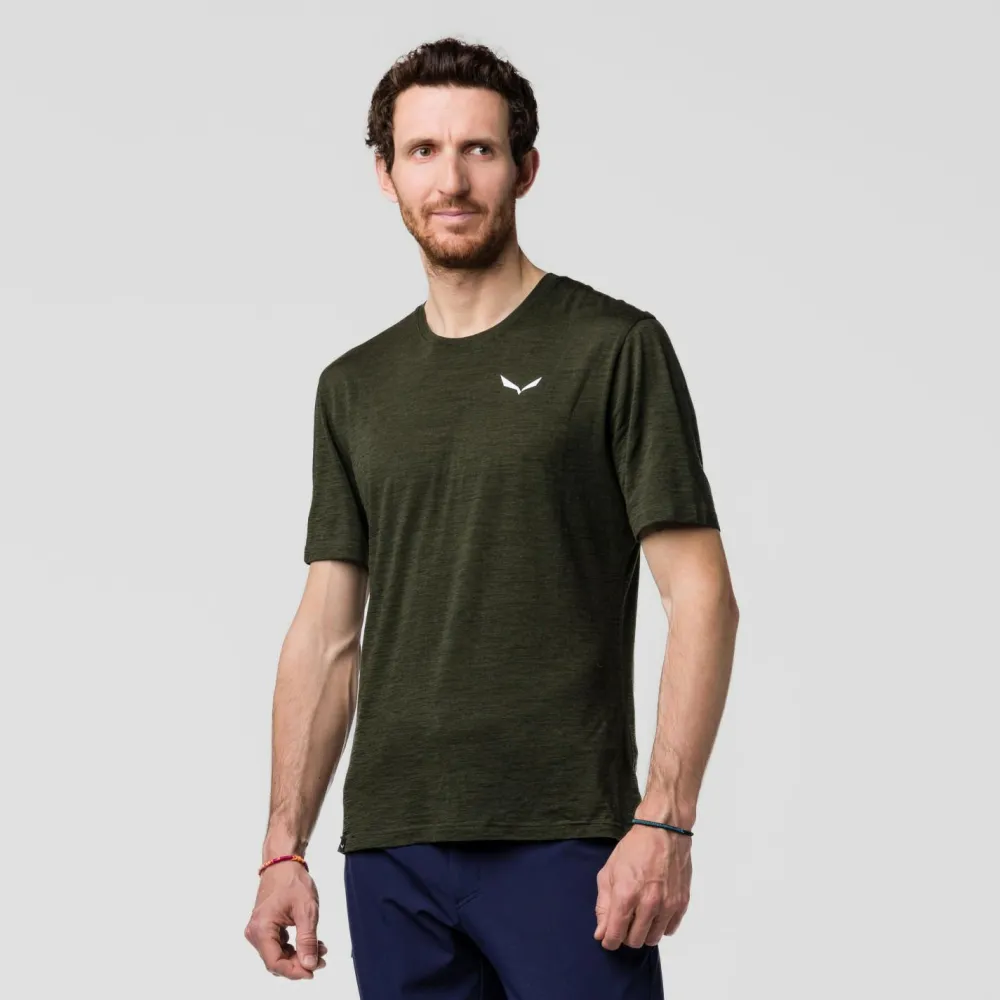 - Eagle Minilogo Alpine Merino T-Shirt - Merinoshirt < Salewa Sale