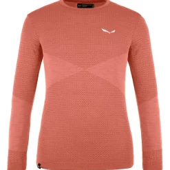 - Kid's Zebru Medium Warm ARM L/S Tee - Merinounterwäsche < Salewa Best
