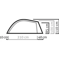Salewa - Litetrek II Tent - 2-Personen Zelt Light Grey / Cactus Sale