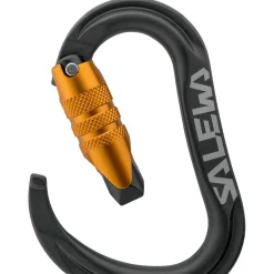 Salewa - Ortles HMS C.3 M Carabiner - HMS-Karabiner Black / Orange
