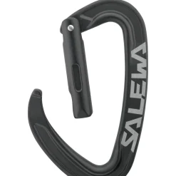 Salewa - Ortles Straight Carabiner - Schnappkarabiner Black Discount