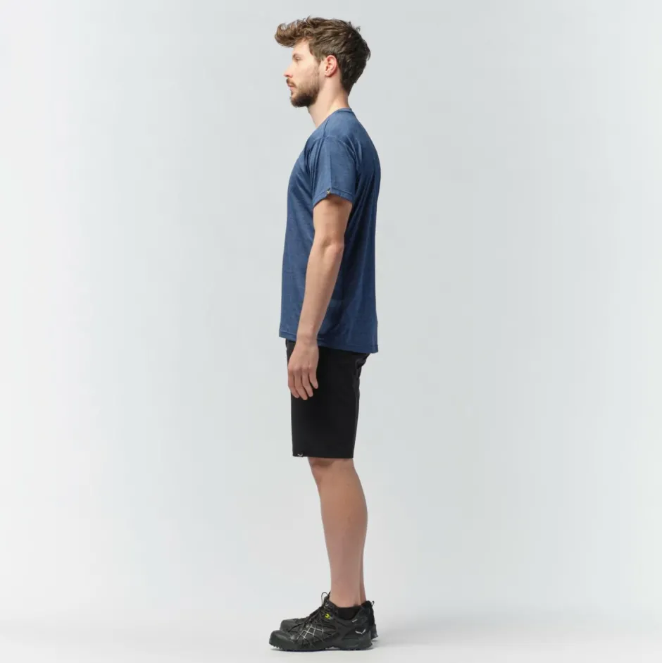 Salewa Alltagsbekleidung|Wanderbekleidung-- Puez Melange Dry S/S Tee - T-Shirt