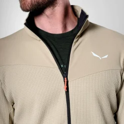 Salewa - Puez Waffle Hybrid PL Jacket - Fleecejacke