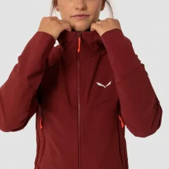 Salewa Hochtourenbekleidung|Kletterbekleidung-- Women's Agner DST Jacket - Softshelljacke