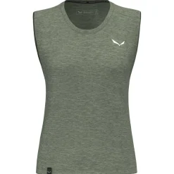 Salewa - Women's Eagle Minilogo Alpine Merino Tank Top - Merinoshirt Discount