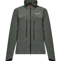 Salewa Trekkingbekleidung|Jacken-- Women's Ortles DST/SW Jacket - Softshelljacke Faded Green