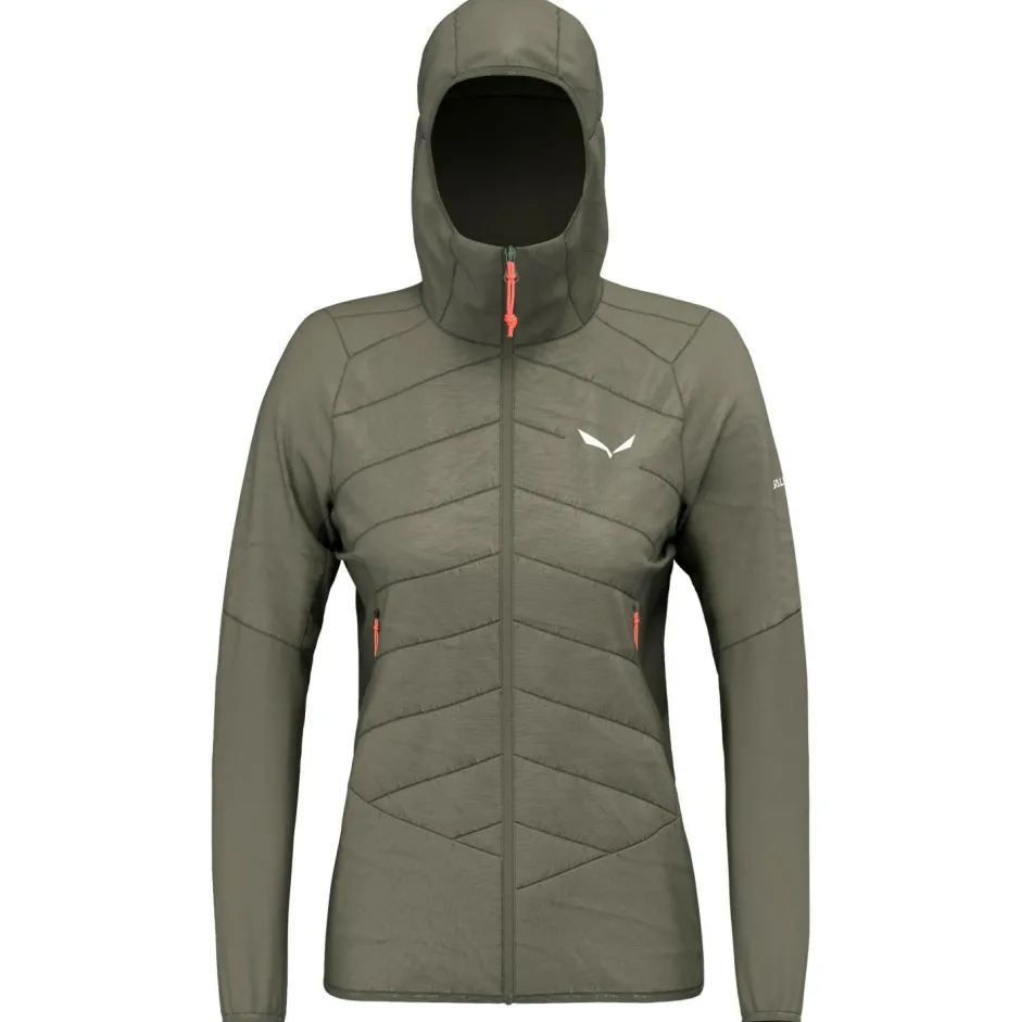 Salewa Hochtourenbekleidung|Kletterbekleidung-- Women's Ortles Hybrid TWR Jacket - Wolljacke