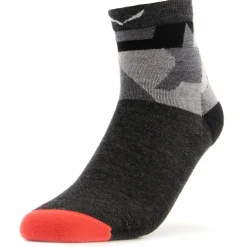 Salewa Wandersocken|Socken-- Women's Pedroc Camu All Mountain QRT Sock - Wandersocken Black Out