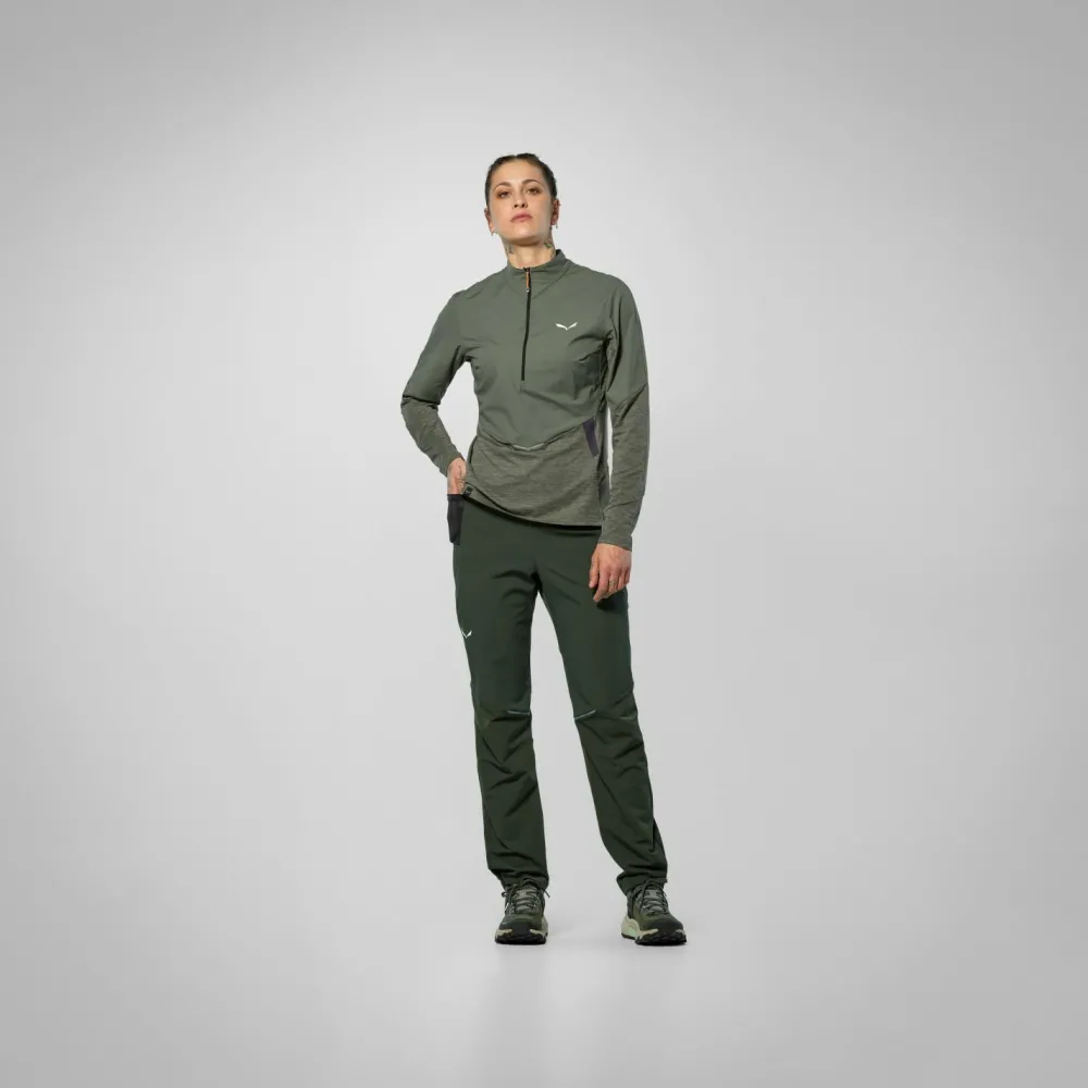 Salewa - Women's Pedroc Dry Wind HZ Tee - Longsleeve