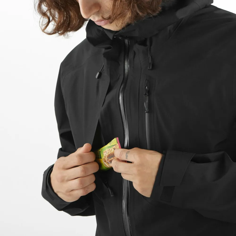 Salomon - Outline 3L GTX - Regenjacke Deep Black New