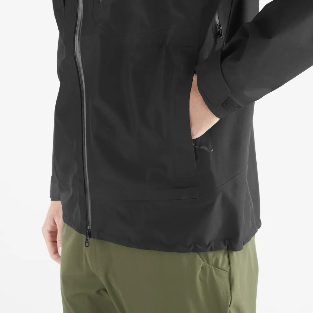 Salomon - Outline 3L GTX - Regenjacke Deep Black New