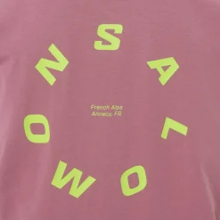 - Round ogo Graph - T-hirt < Salomon Hot