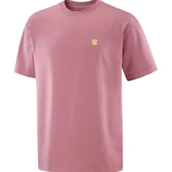 - Round ogo Graph - T-hirt < Salomon Hot