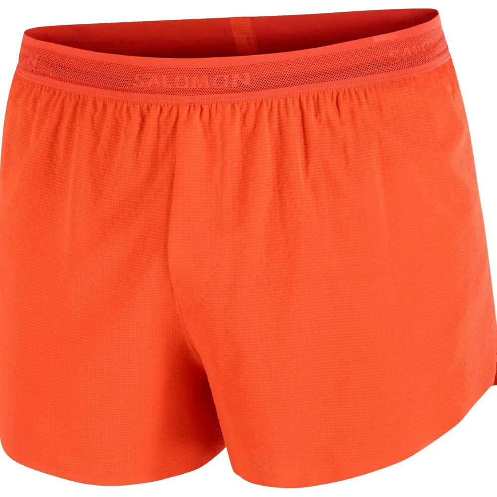 Salomon - Sense Aero Splt 3'' Shorts - Laufshorts Fiery Red